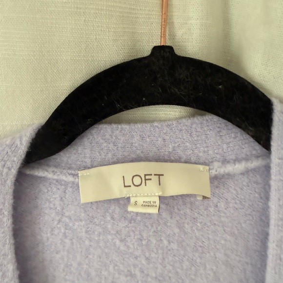 Lavender Cardigan Sweater - Picture 3 of 3